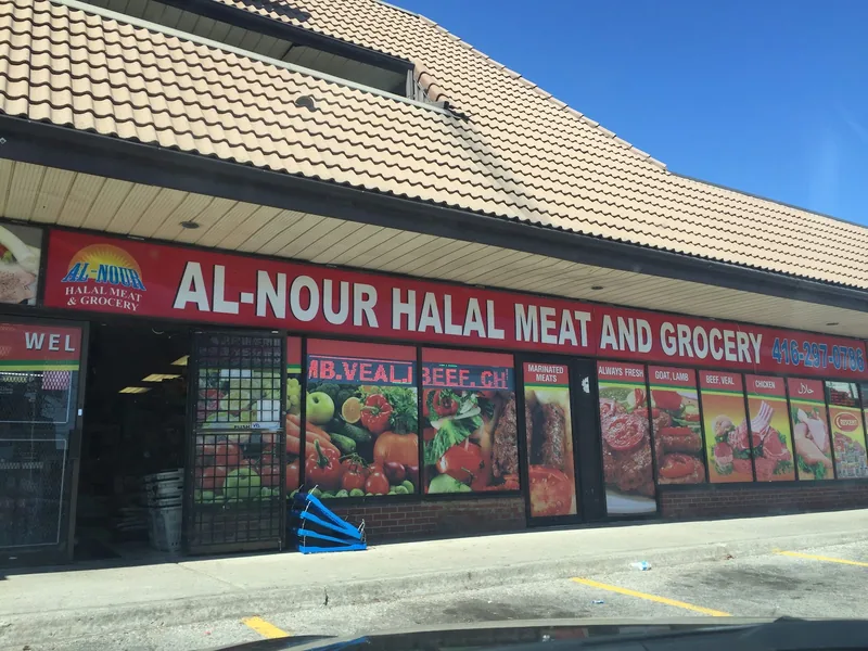 Al Nour Halal Meat and Grocery, grocery shop at 5650 Sheppard Avenue East in Scarborough, Toronto