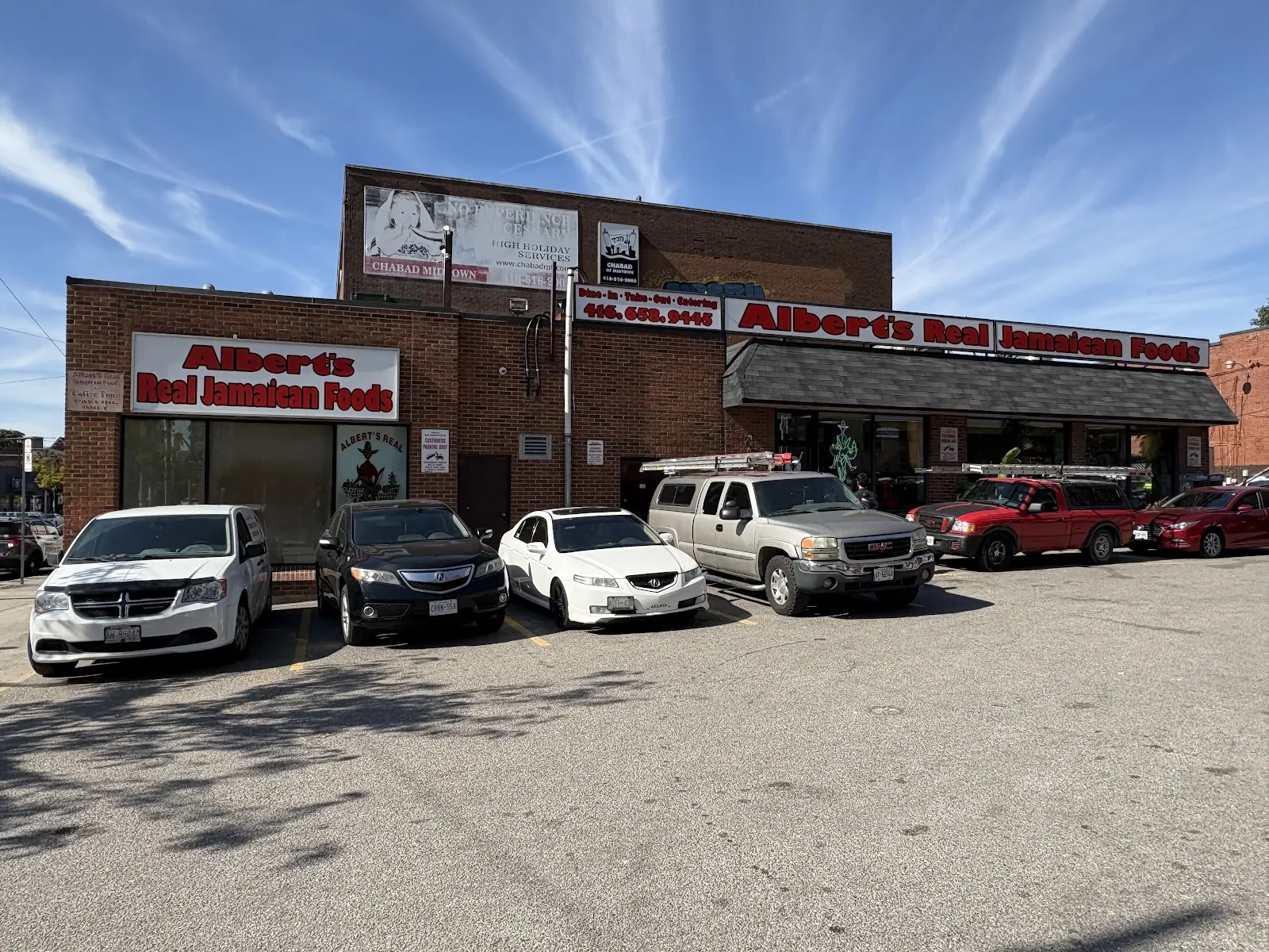 Albert's Real Jamaican Foods, caribbean kitchen at 542 Saint Clair Avenue West in York, Toronto