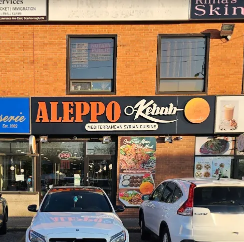 Aleppo Kebab, middle eastern kitchen at 2075 Lawrence Avenue East in Scarborough, Toronto