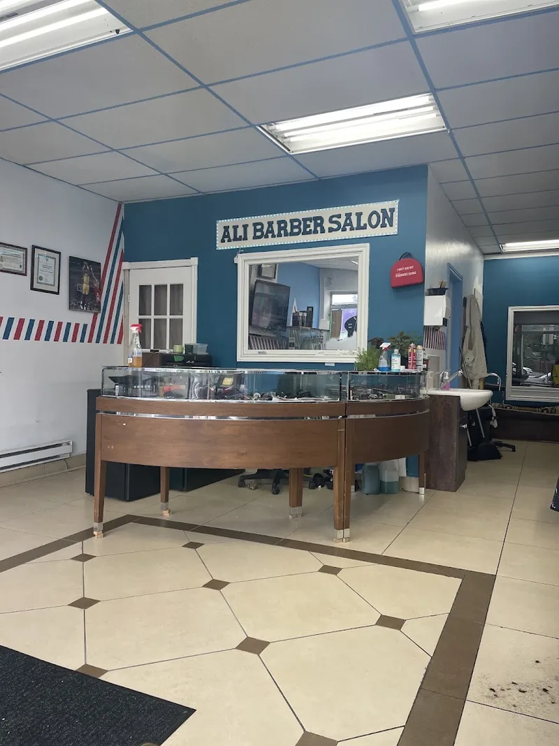 Ali Barber Salon, hair salon at 1166 Weston Road in Etobicoke, Toronto