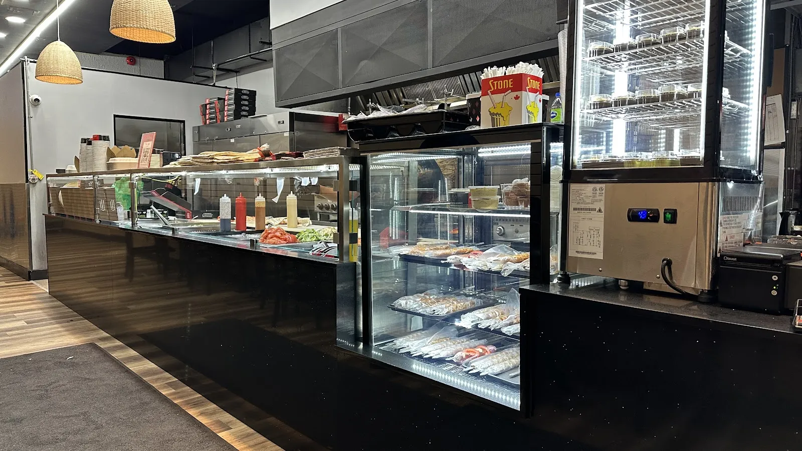Alpha's Shawarma (230 Queen St.), middle eastern kitchen at 230 Queen Street West in Old Toronto, Toronto