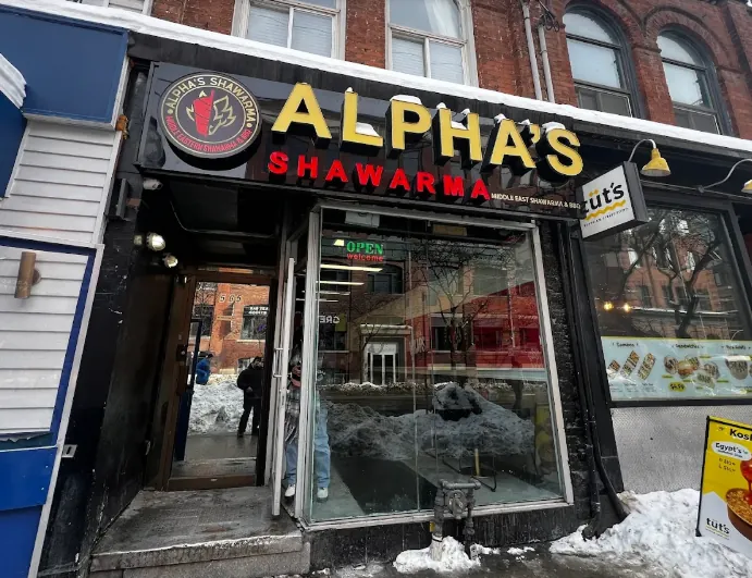 Alpha’s Shawarma (565 King St.), middle eastern kitchen at 565 King Street West in Old Toronto, Toronto