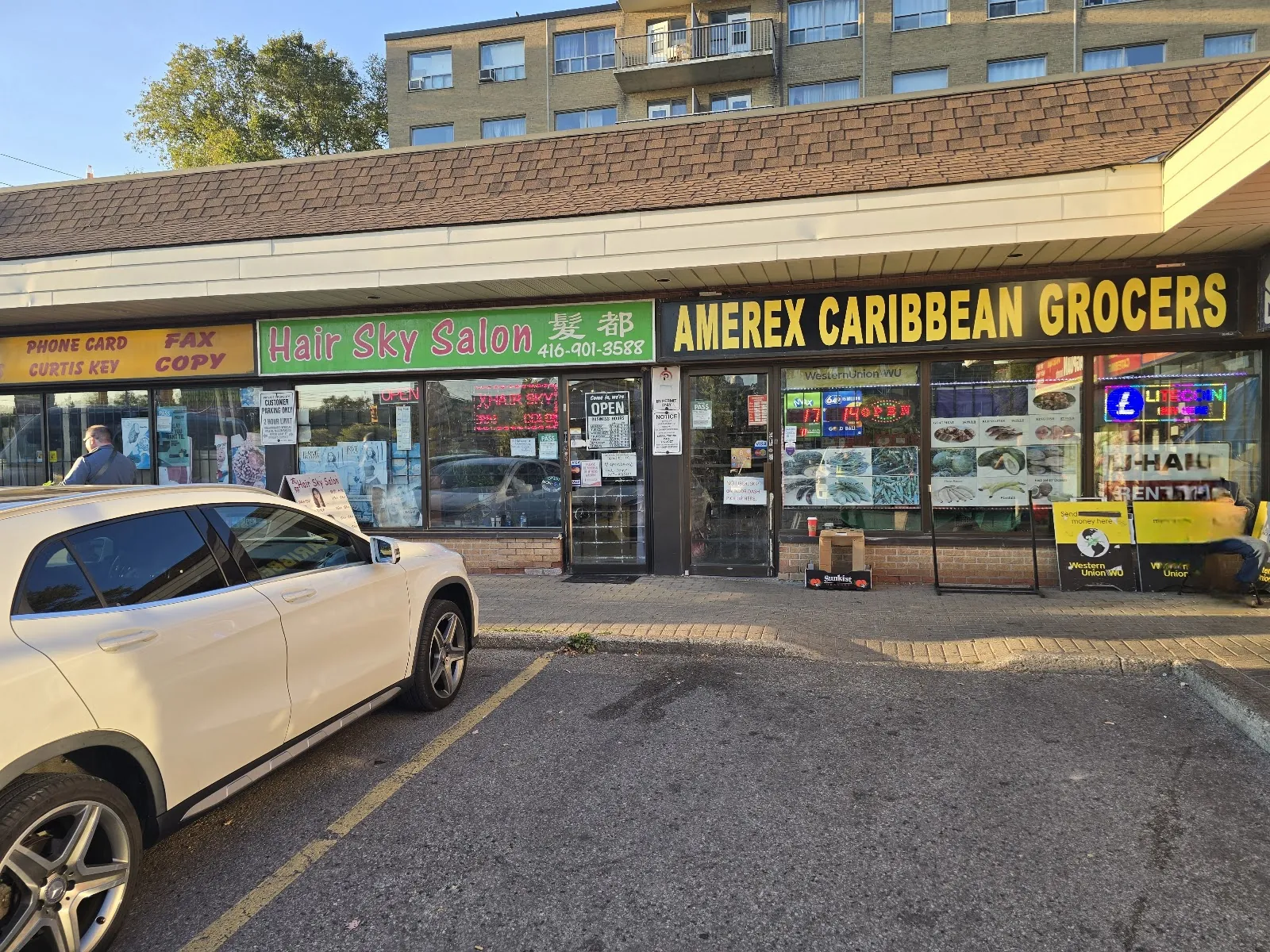 Amerex Caribbean market, grocery shop at 707 Kennedy Road in Scarborough, Toronto