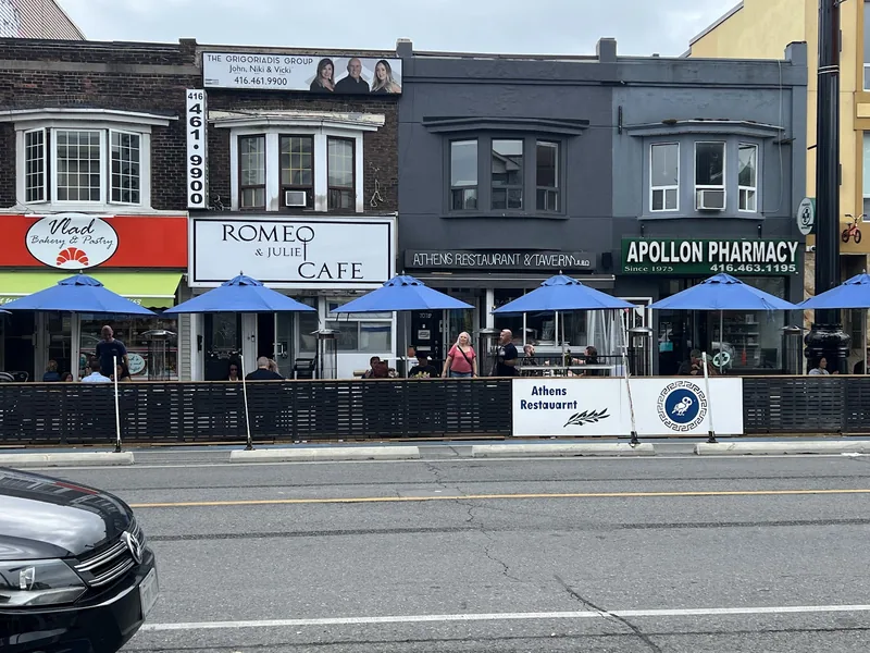 Athens Restaurant, greek kitchen at 707 Danforth Avenue in East York, Toronto