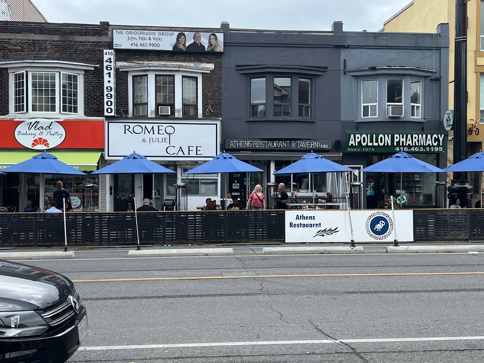 Athens Restaurant, greek kitchen at 707 Danforth Avenue in East York, Toronto
