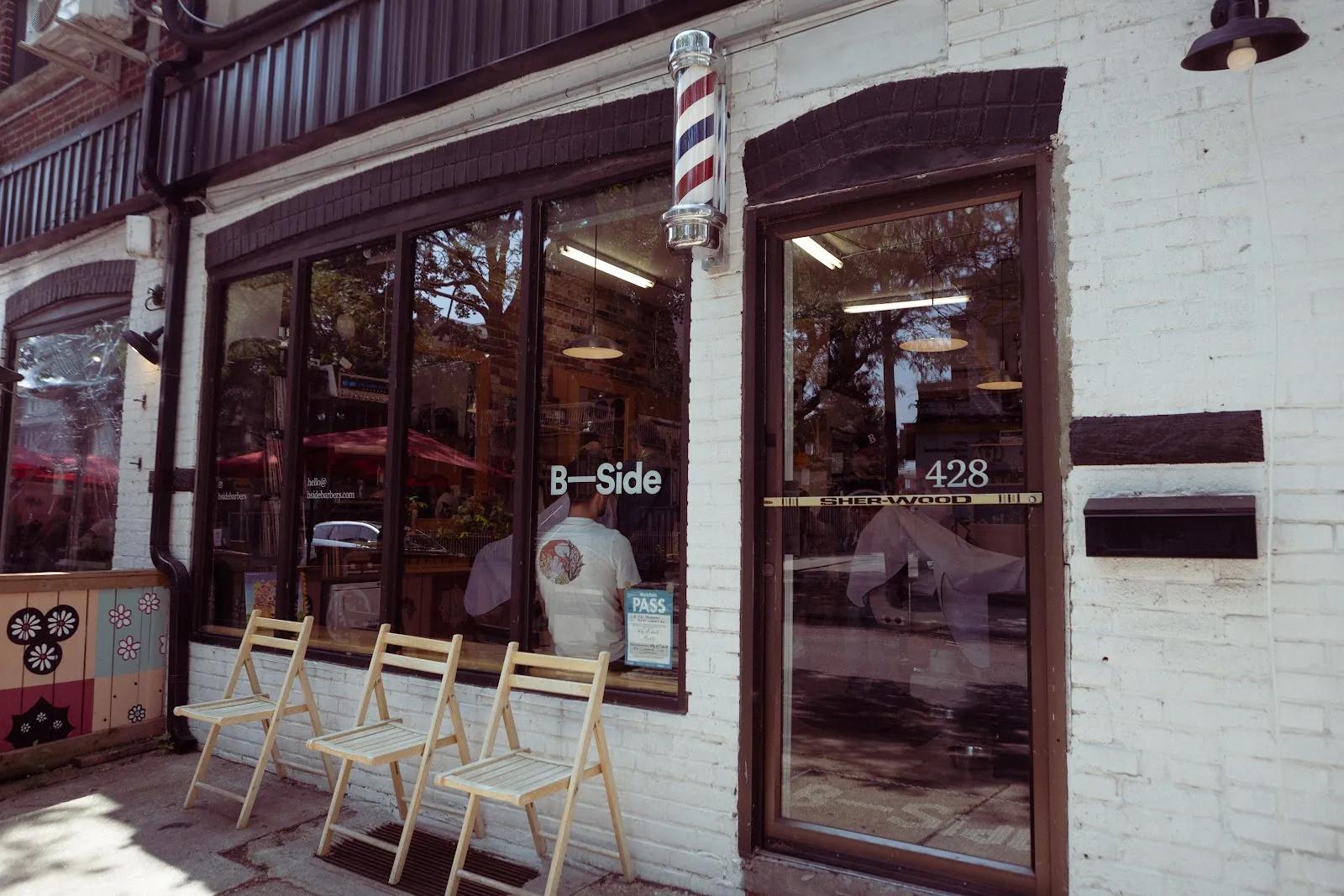 B-Side Barbers, hair salon at 428 St. Clarens Avenue in Old Toronto, Toronto