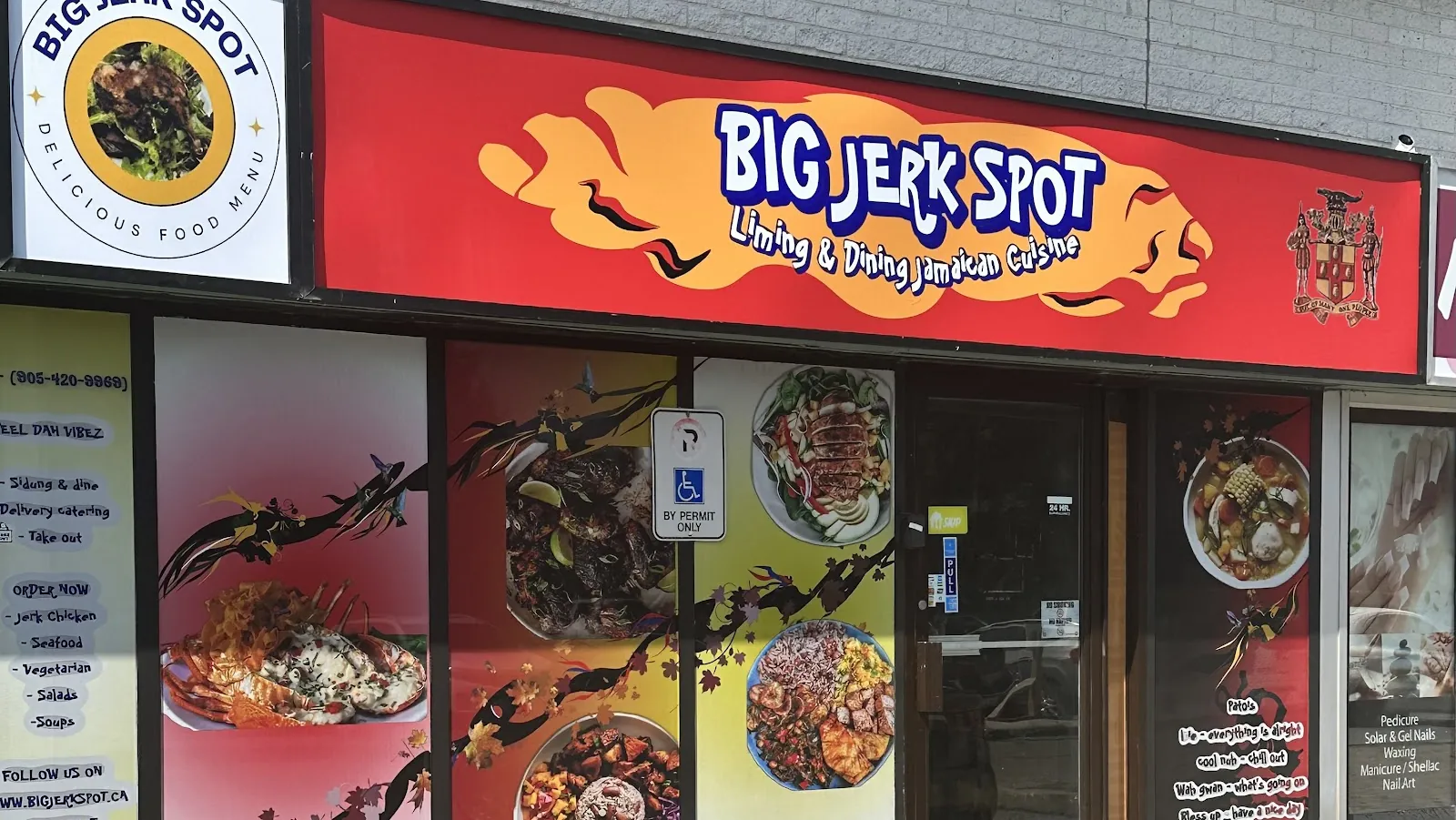 Big Jerk Spot, caribbean kitchen at 4180 Kingston Road in Scarborough, Toronto