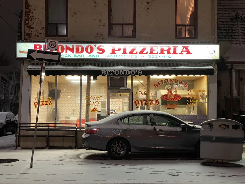 Bitondo's Pizzeria, italian kitchen at 11 Clinton Street in Old Toronto, Toronto