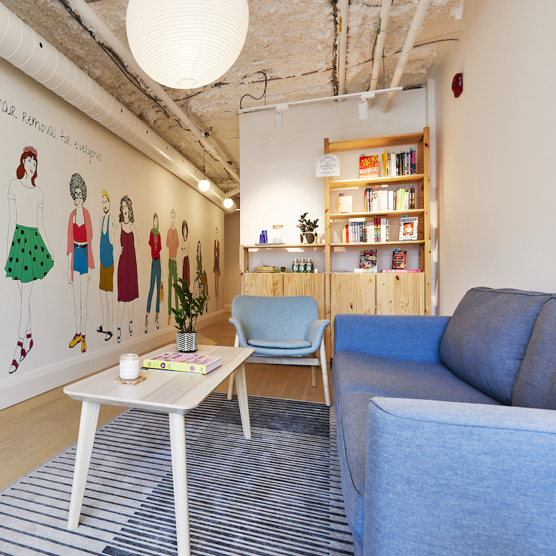 Bluebird Laser Hair Removal, beauty salon at 301 Augusta Avenue in Old Toronto, Toronto