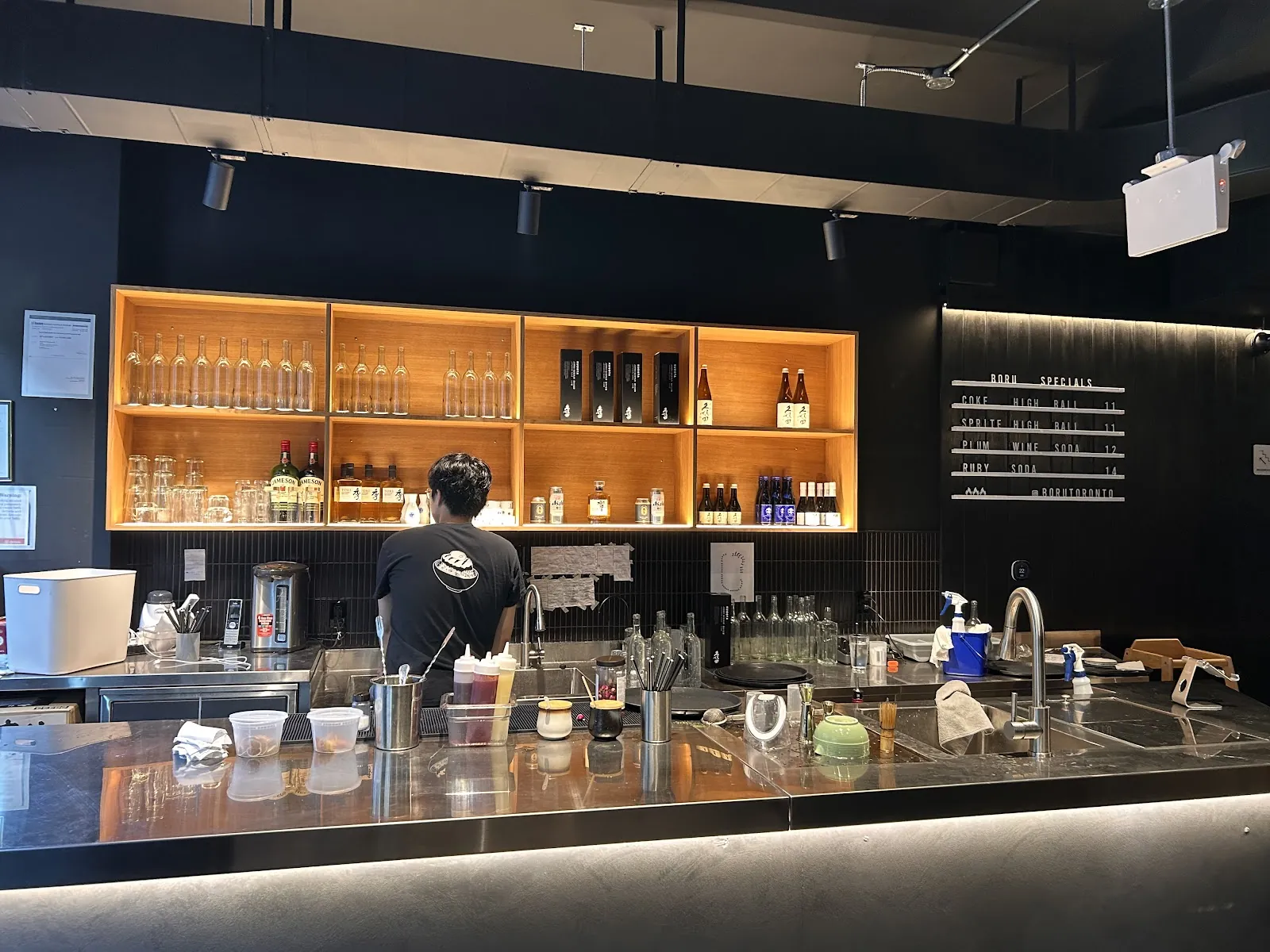 Boru Toronto, japanese kitchen at 495 Adelaide Street West in Old Toronto, Toronto