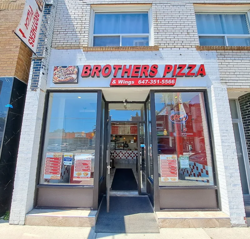 Brothers Pizza & Wings, italian kitchen at 976 Pape Avenue in Old Toronto, Toronto