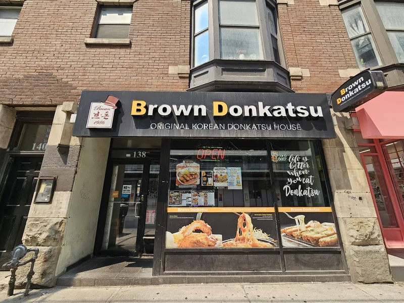 Brown Donkatsu - Dundas, japanese kitchen at 138 Dundas Street West in Old Toronto, Toronto