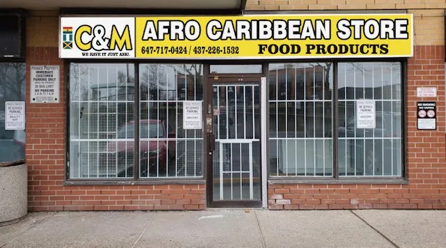C&M Afro Caribbean Store, grocery shop at 3472 Keele Street in North York, Toronto