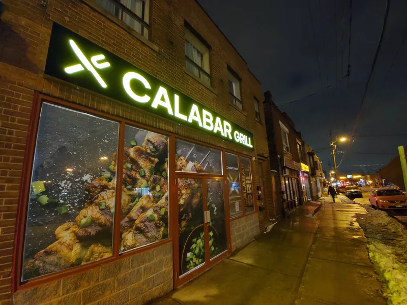 Calabar Grill & Bar Toronto, caribbean kitchen at 1178 Weston Road in York, Toronto