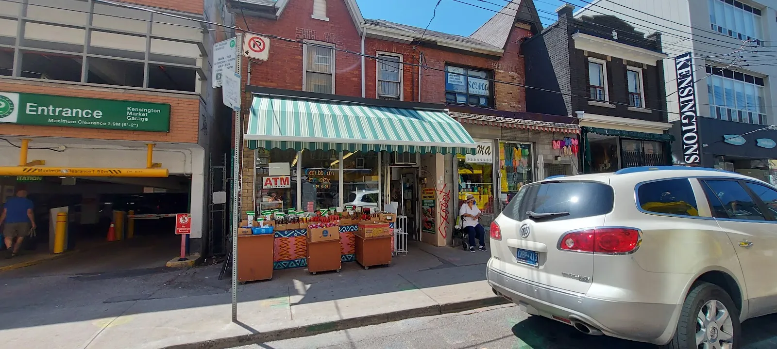 Caribbean Corner, grocery shop at 171 Baldwin Street in Old Toronto, Toronto