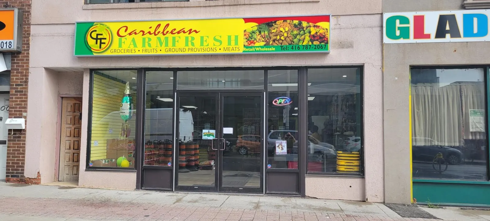 Caribbean Farm Fresh, grocery shop at 1596 Eglinton Avenue West in York, Toronto