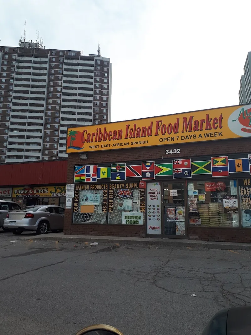 Caribbean Island Food Market, grocery shop at 3432 Weston Road in Etobicoke, Toronto