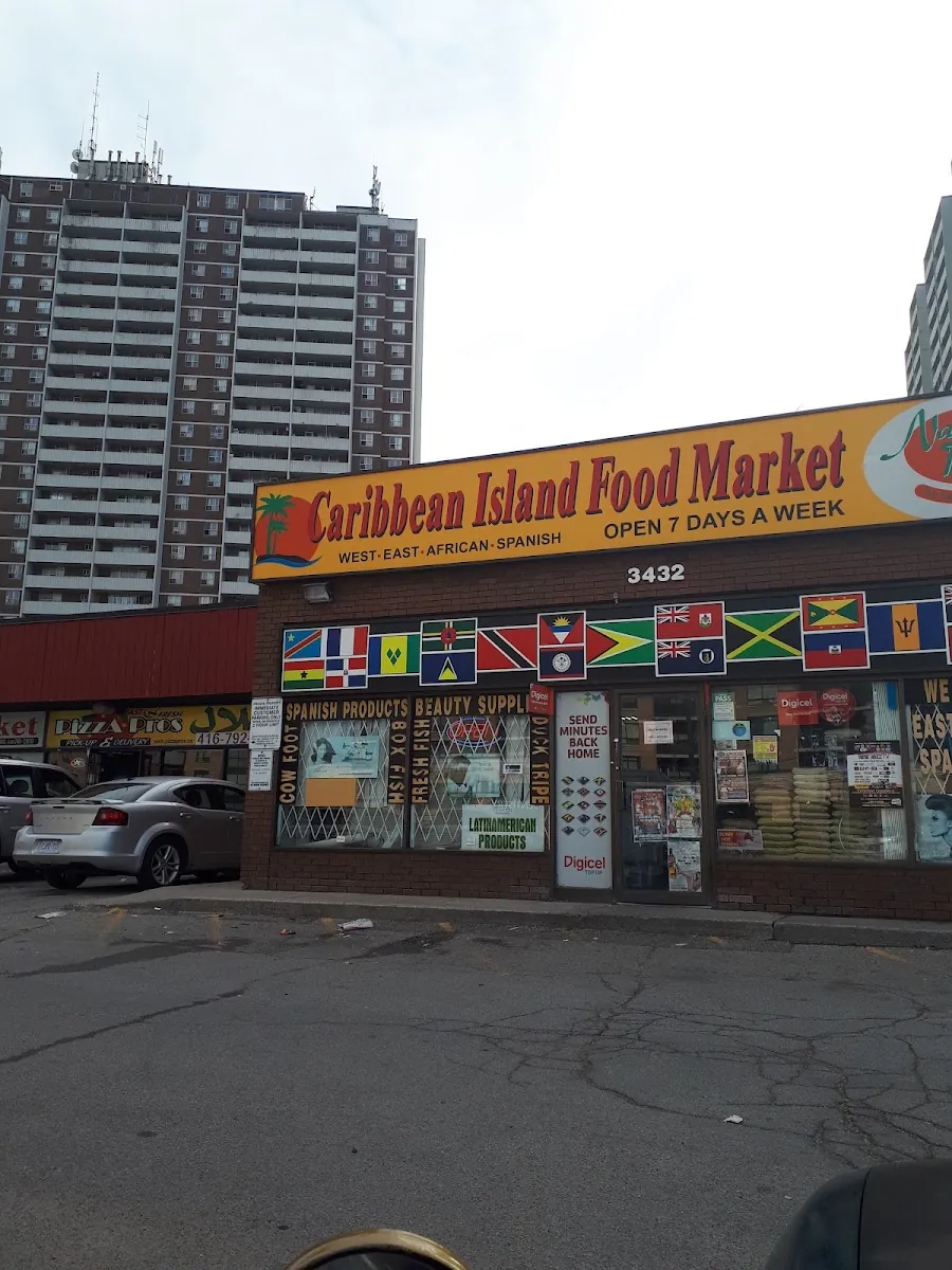 Caribbean Island Food Market, grocery shop at 3432 Weston Road in Etobicoke, Toronto