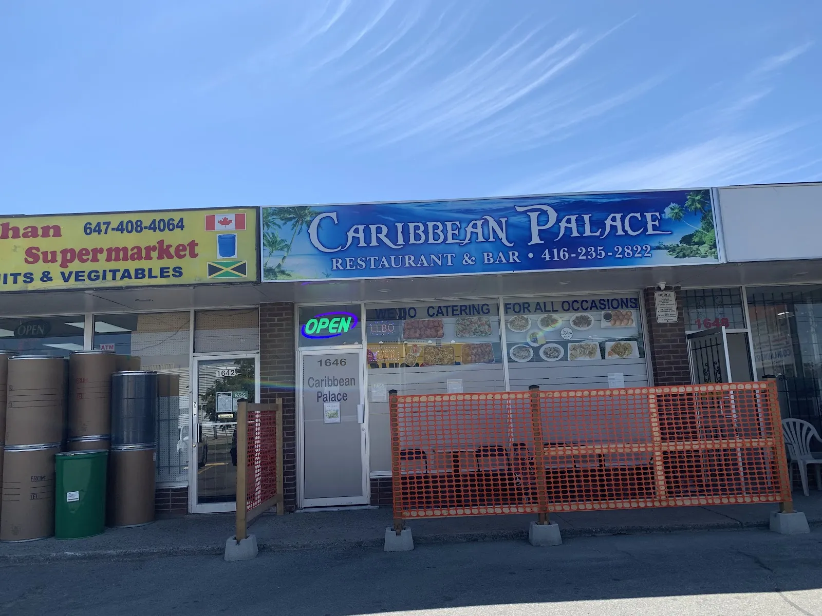 Caribbean Palace, caribbean kitchen at 1646 Jane Street in Etobicoke, Toronto