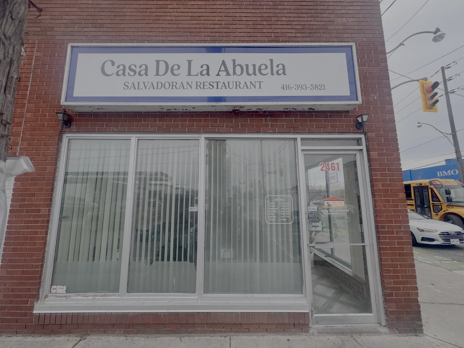 Casa de la Abuela, Salvadoran Restaurant, latin american kitchen at 2461 Saint Clair Avenue West in York, Toronto