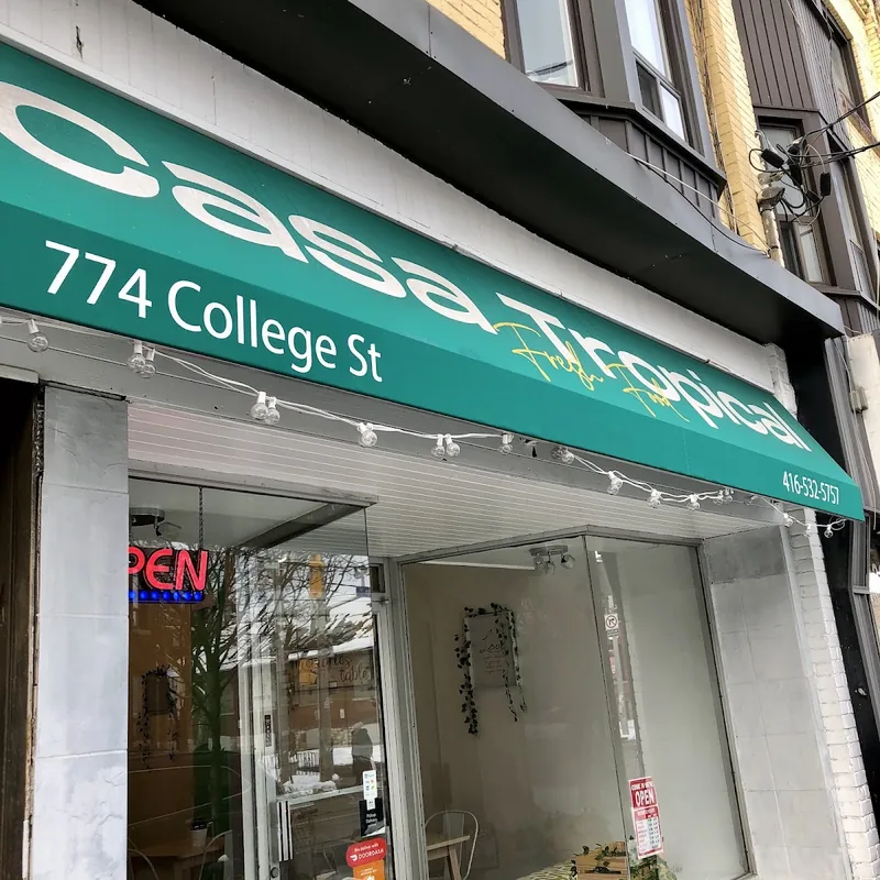 Casa Tropical, latin american kitchen at 774 College Street in Old Toronto, Toronto