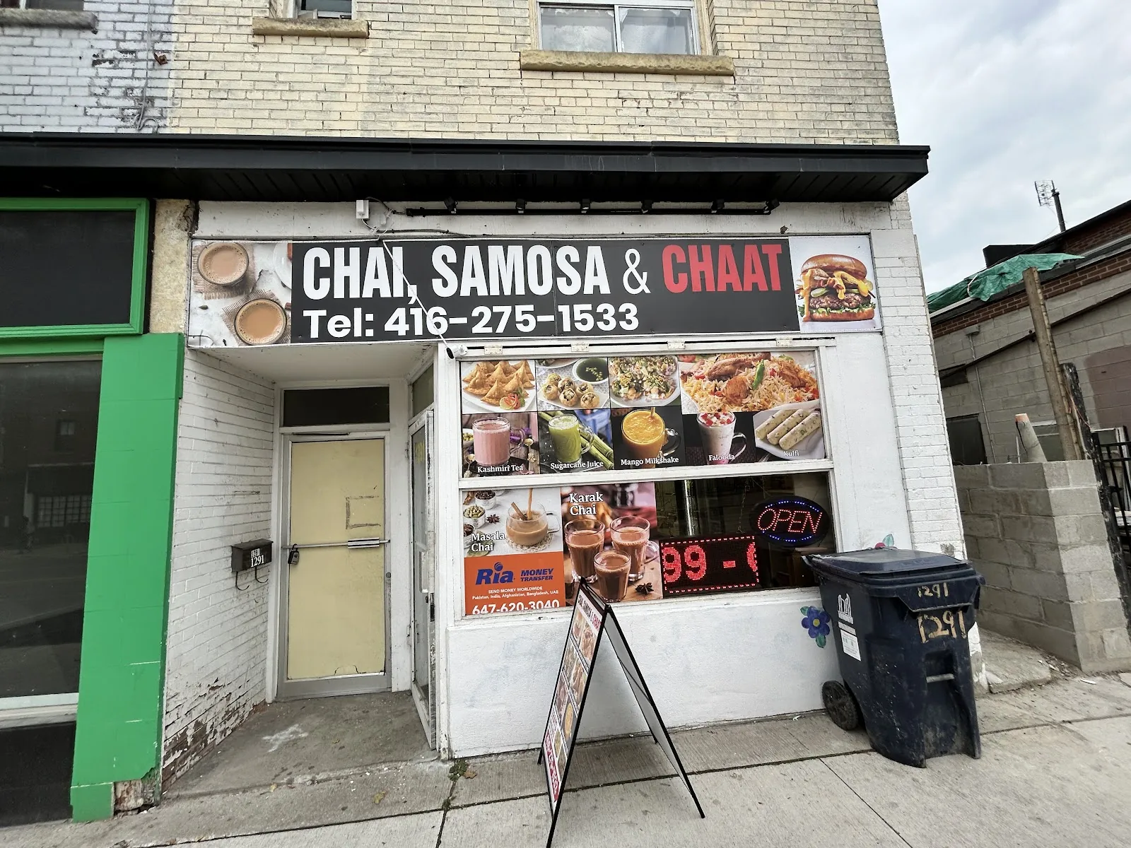 Chai, Samosa & Chaat, indian kitchen at 1291 Gerrard Street East in Old Toronto, Toronto