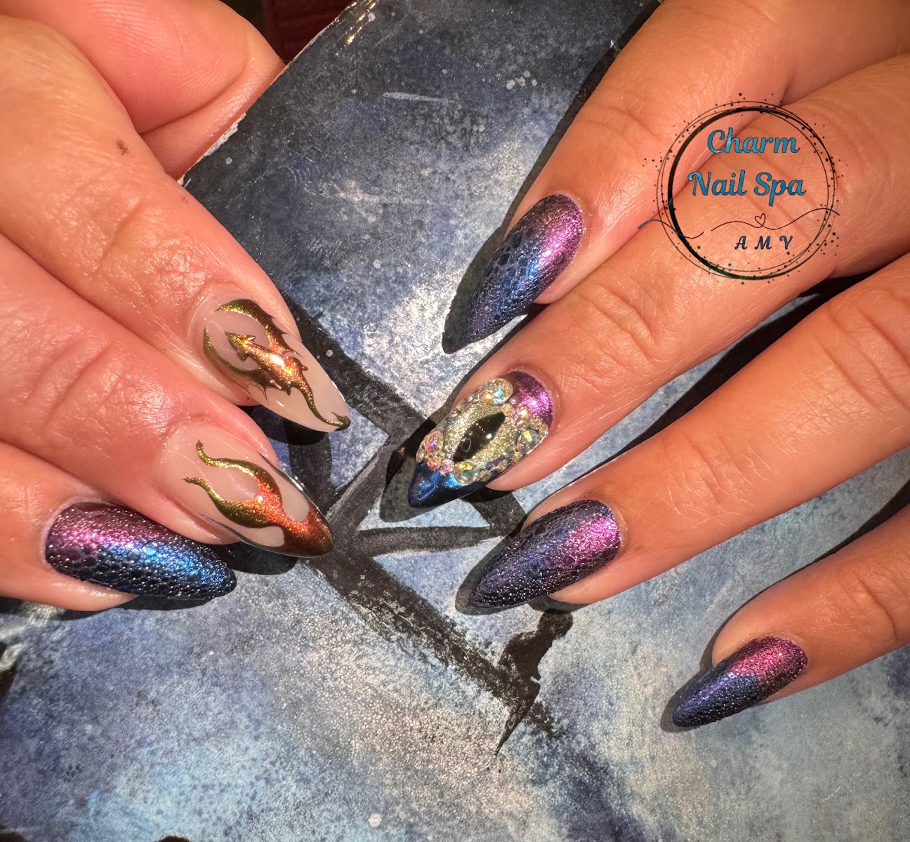 Charm Nail Spa, beauty salon at 309 Jane Street in Old Toronto, Toronto