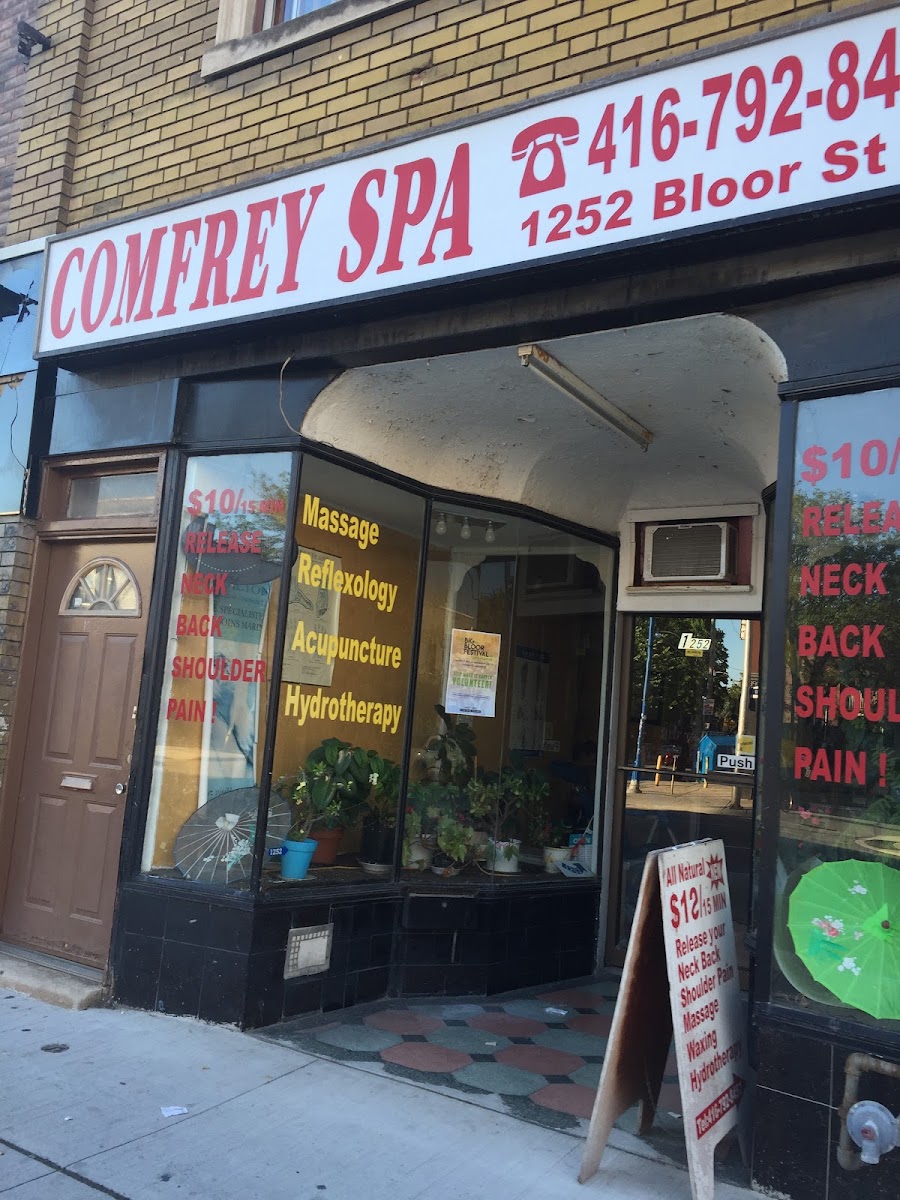 Comfrey Spa, beauty salon at 1252 Bloor Street West in Old Toronto, Toronto