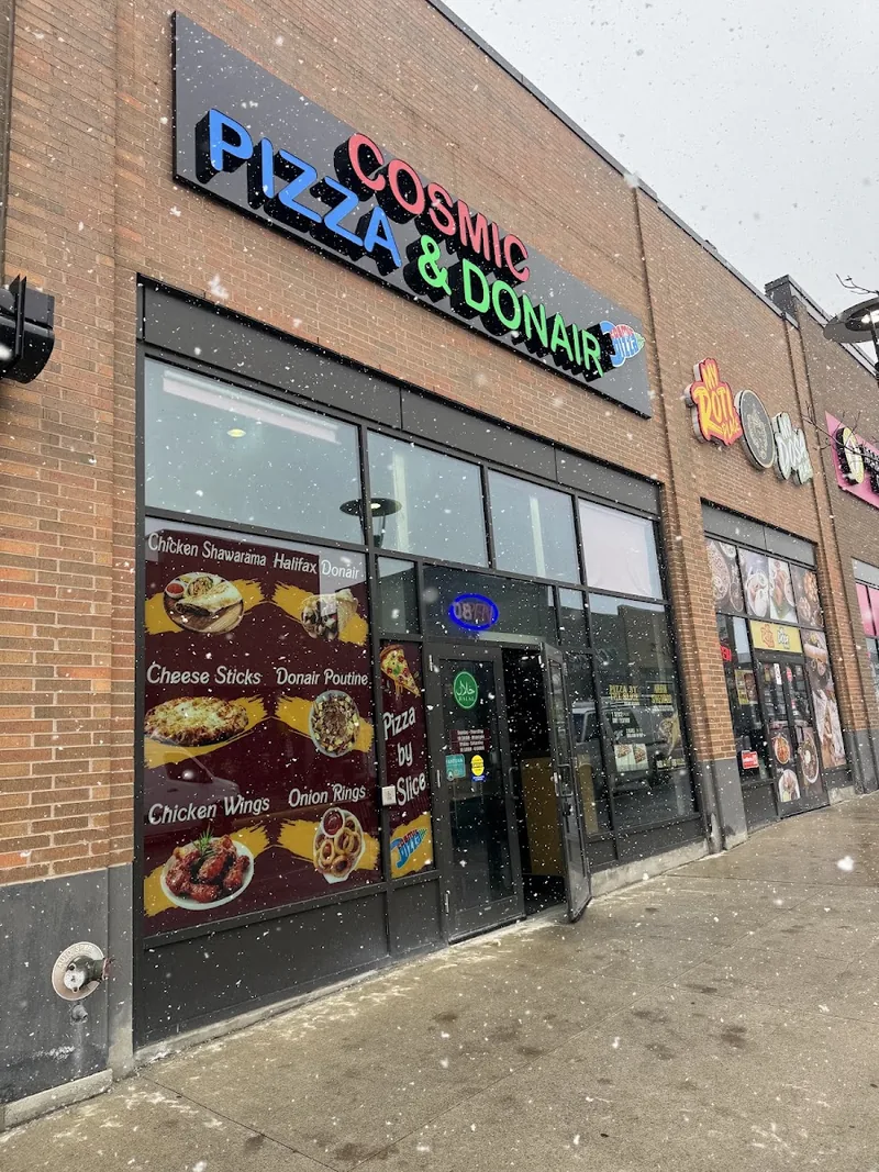 Cosmic Pizza & Donair - Stock Yards Village - Weston Road, italian kitchen at 70 Weston Road in York, Toronto