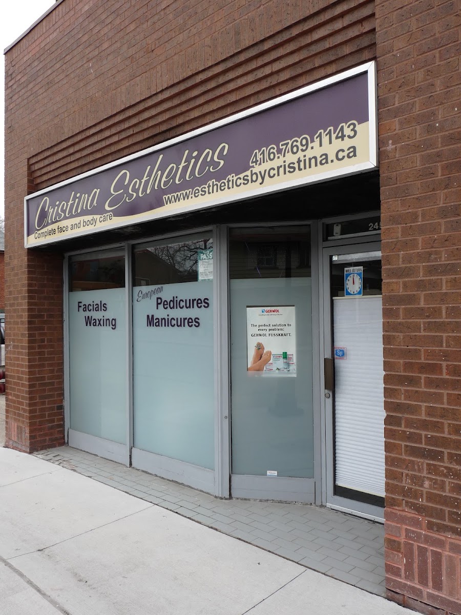 Cristina Esthetics, beauty salon at 245 Kennedy Avenue in Old Toronto, Toronto