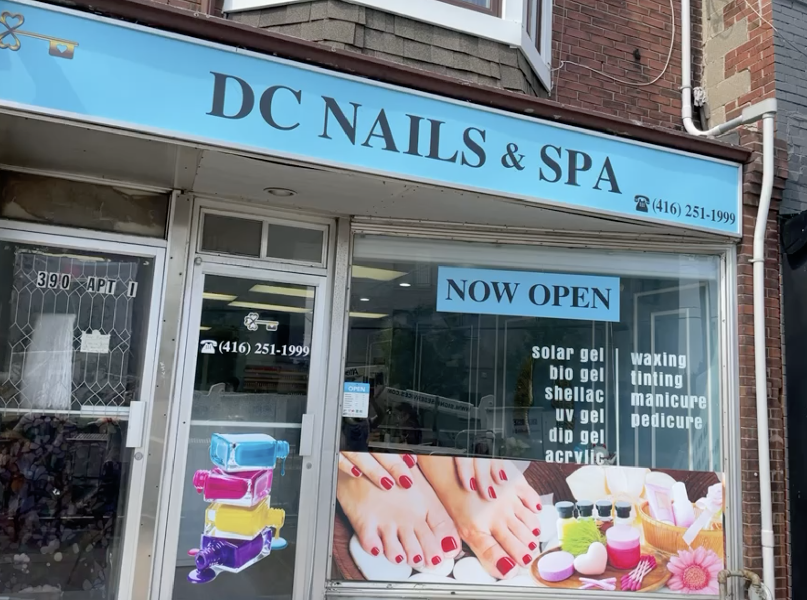 DC Nails & Spa, beauty salon at 390 Royal York Road in Etobicoke, Toronto