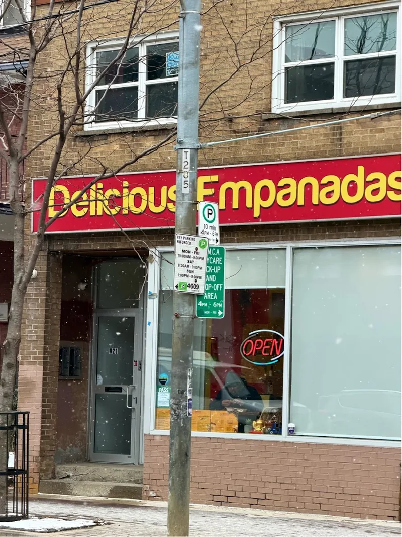 Delicious Empanadas CAFE, latin american kitchen at 921 College Street in York, Toronto