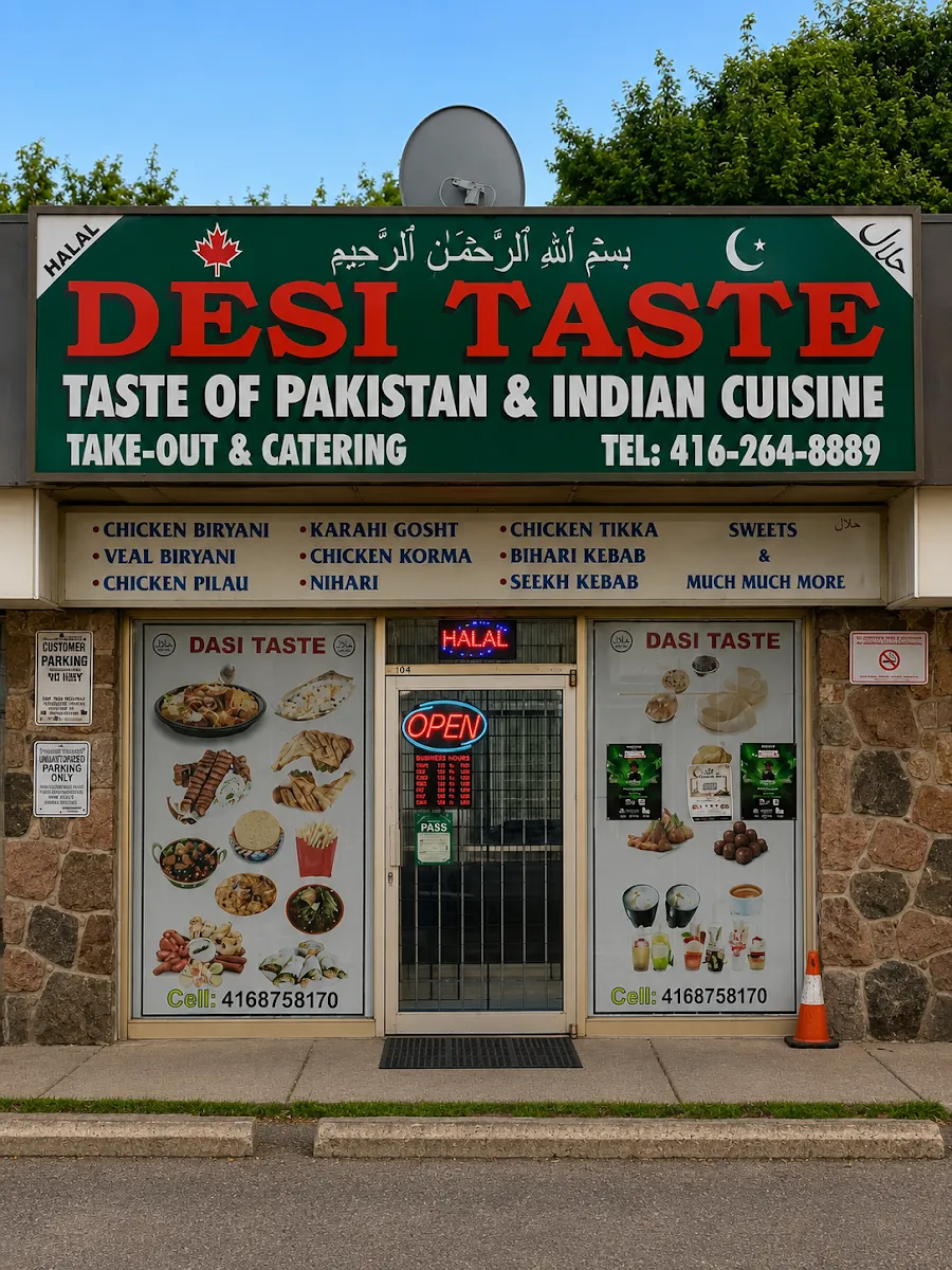 Desi Taste, indian kitchen at 204 Markham Road in Scarborough, Toronto