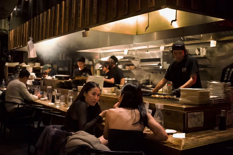 Don Don Izakaya, japanese kitchen at 130 Dundas Street West in Old Toronto, Toronto