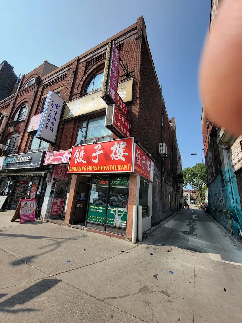 Dumpling House Restaurant, chinese kitchen at 328 Spadina Avenue in Old Toronto, Toronto
