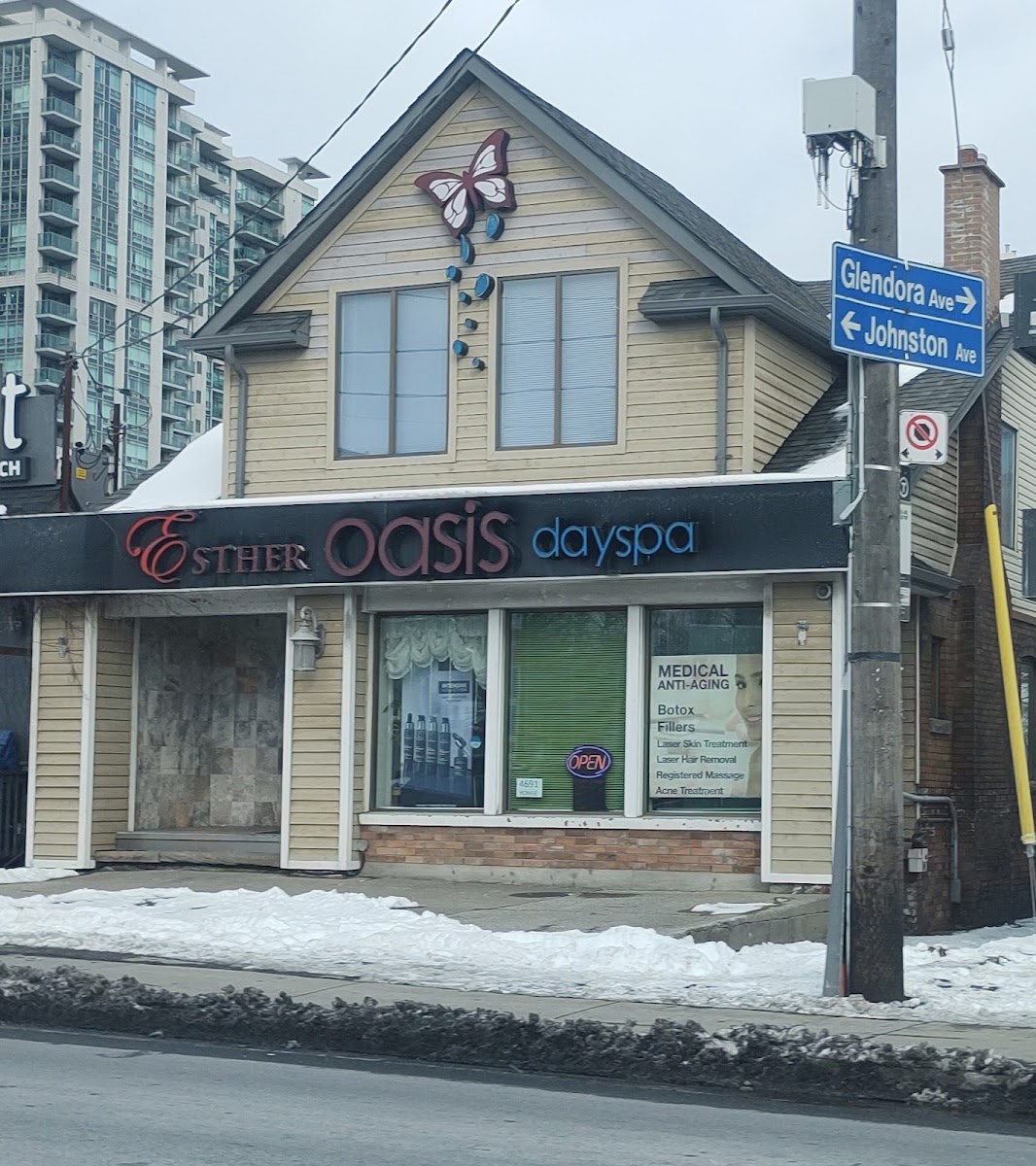 Esther Oasis Day Spa, beauty salon at 4691 Yonge Street in North York, Toronto