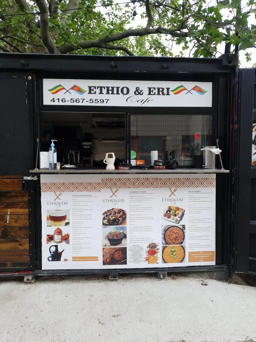 Ethio & Eri Cafe, african kitchen at 707 Dundas Street West in Old Toronto, Toronto