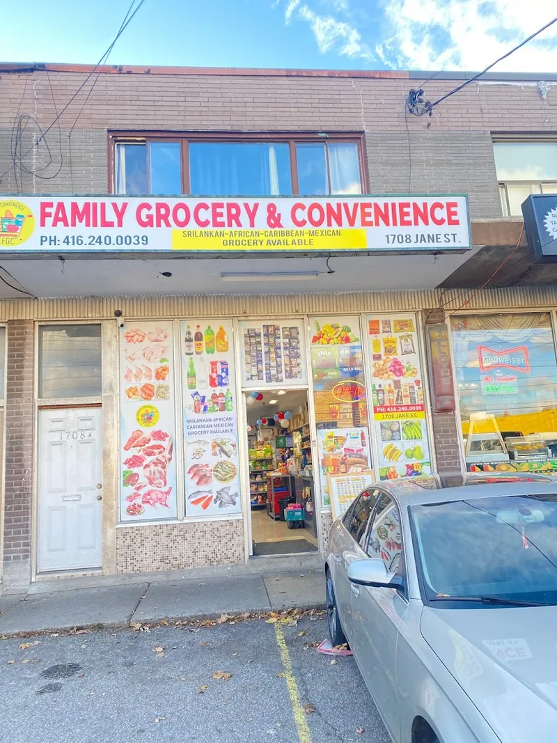 Family Grocery & Convenience, grocery shop at 1708 Jane Street in Etobicoke, Toronto