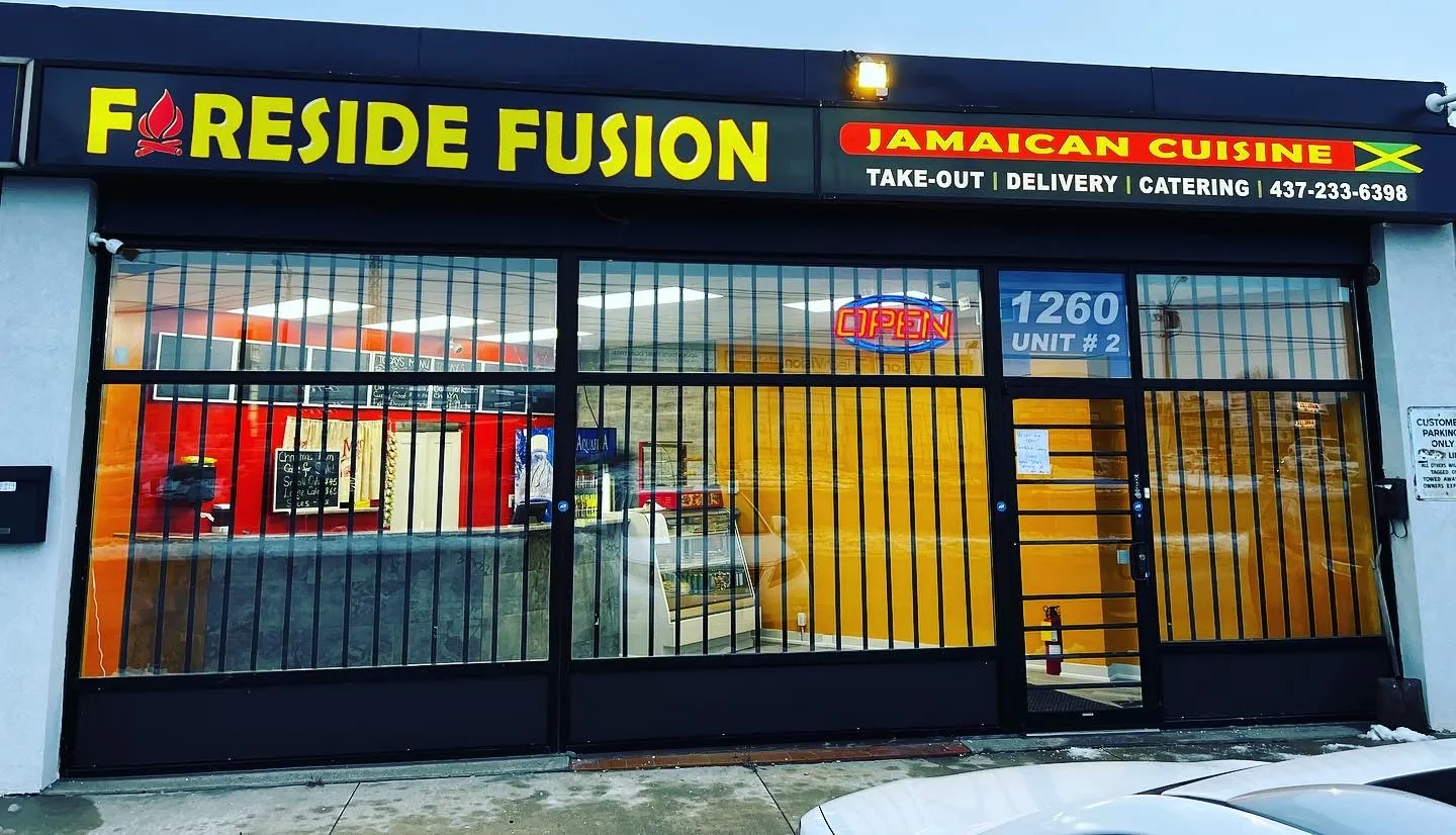 Fireside Fusion Jamaican Cuisine, caribbean kitchen at 1260 Kennedy Road in Scarborough, Toronto