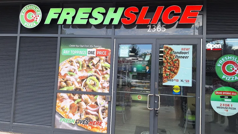 Freshslice Pizza, italian kitchen at 2365 Danforth Avenue in East York, Toronto