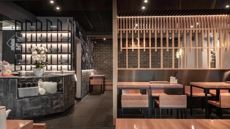 Gol's Lanzhou Noodle, chinese kitchen at 5505 Yonge Street in North York, Toronto