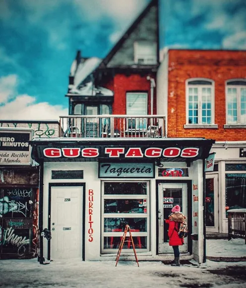 Gus Tacos, mexican kitchen at 225 Augusta Avenue in Old Toronto, Toronto