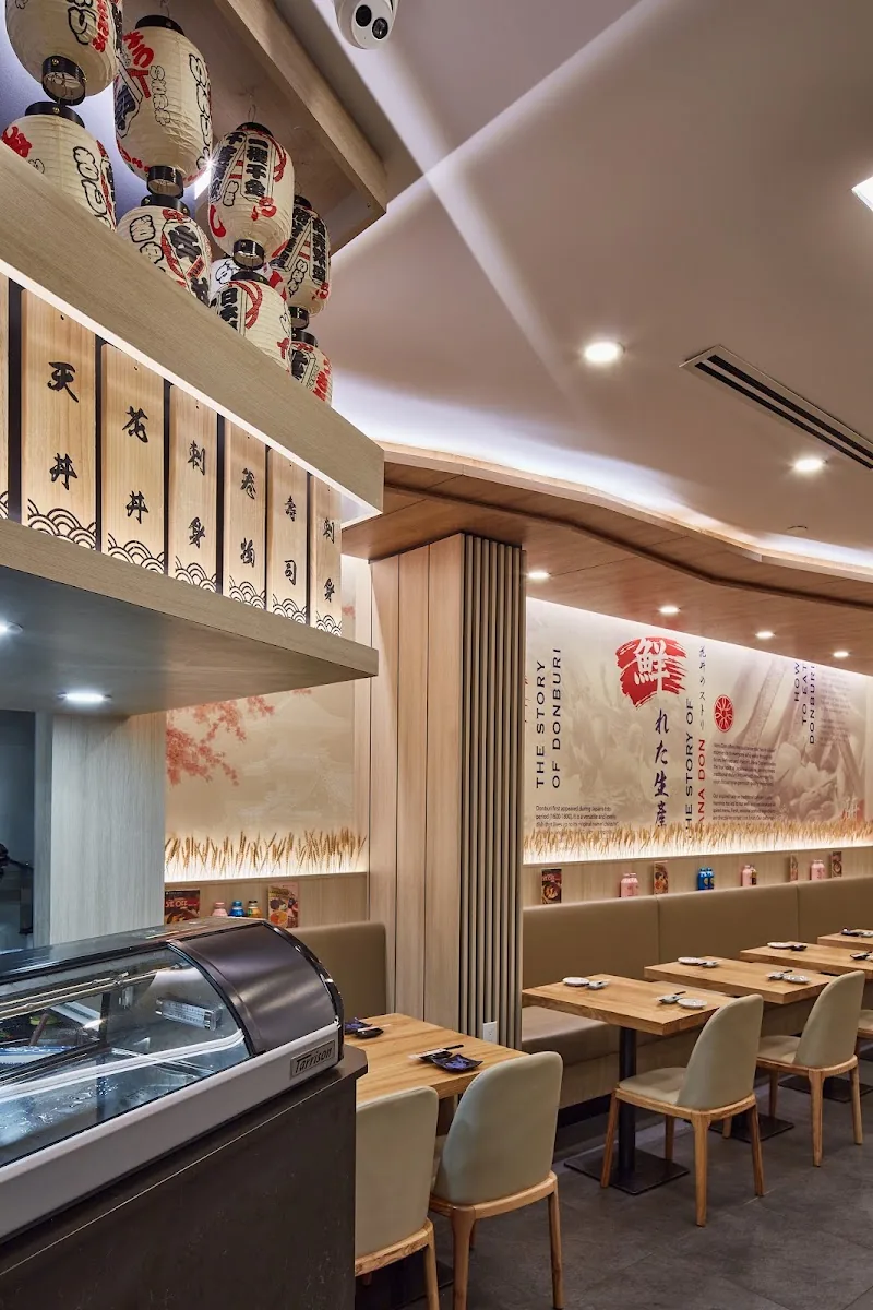 Hana Don Japanese Cuisine & Bar, japanese kitchen at 128 Dundas Street West in Old Toronto, Toronto
