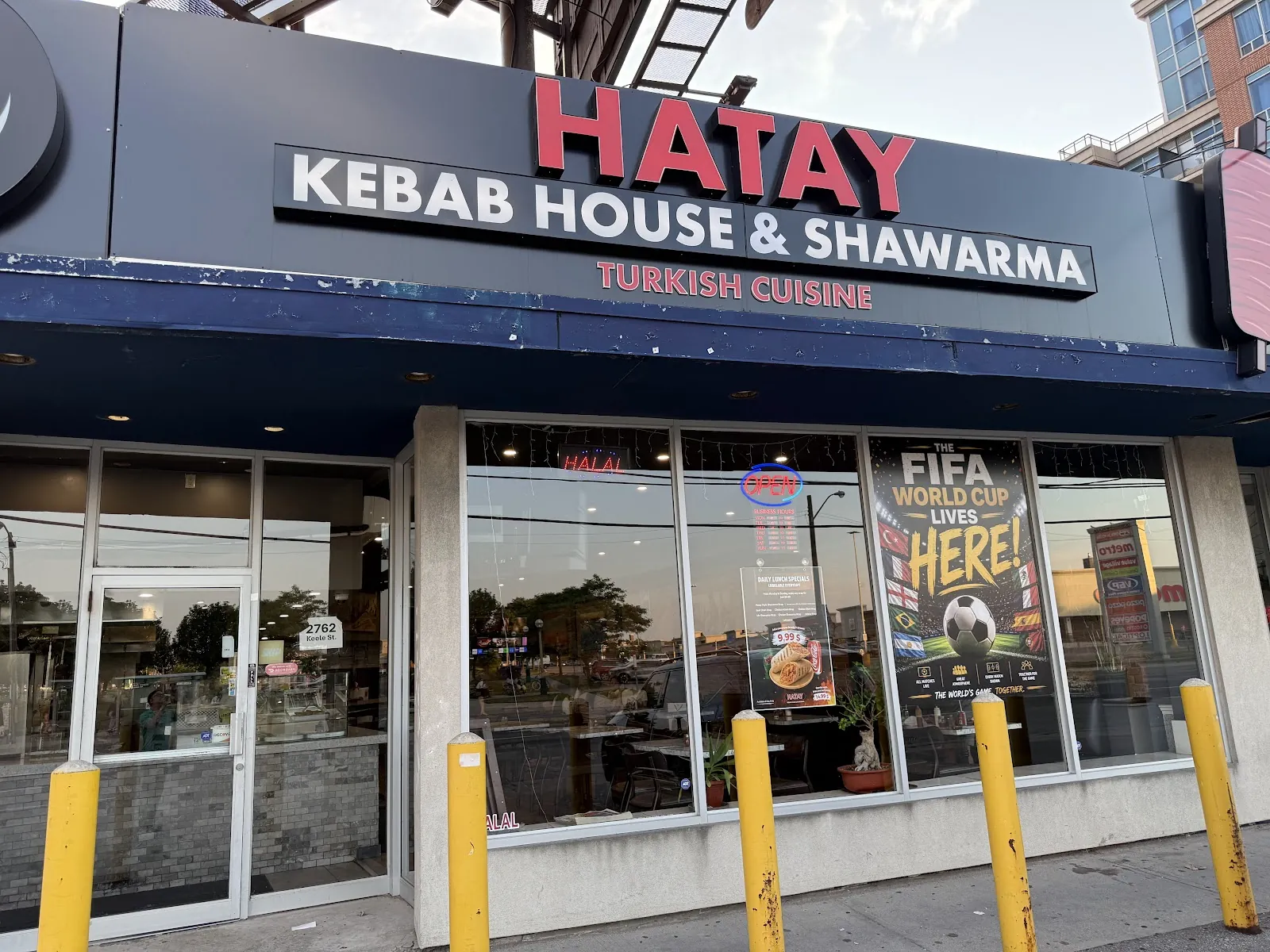 Hatay Kebab House & Shawarma, middle eastern kitchen at 2762 Keele Street in North York, Toronto