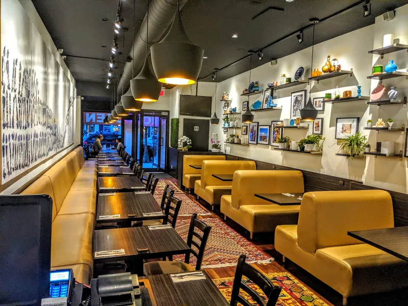 Herby Restaurant, middle eastern kitchen at 397 Danforth Avenue in Old Toronto, Toronto
