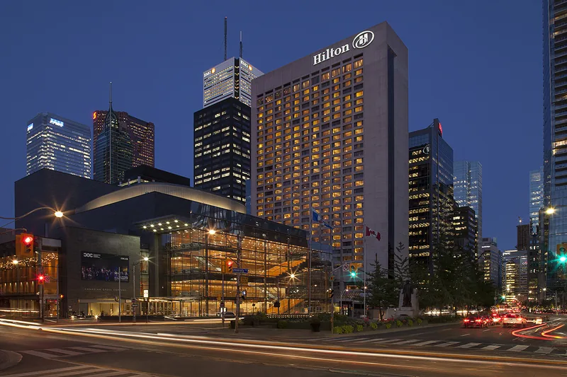 Hilton Toronto, hotel at 145 Richmond Street West in Old Toronto, Toronto