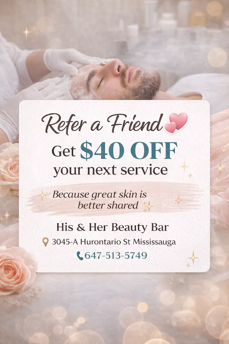His & Her Beauty Bar, beauty salon at 3045A Hurontario Street in Etobicoke, Toronto