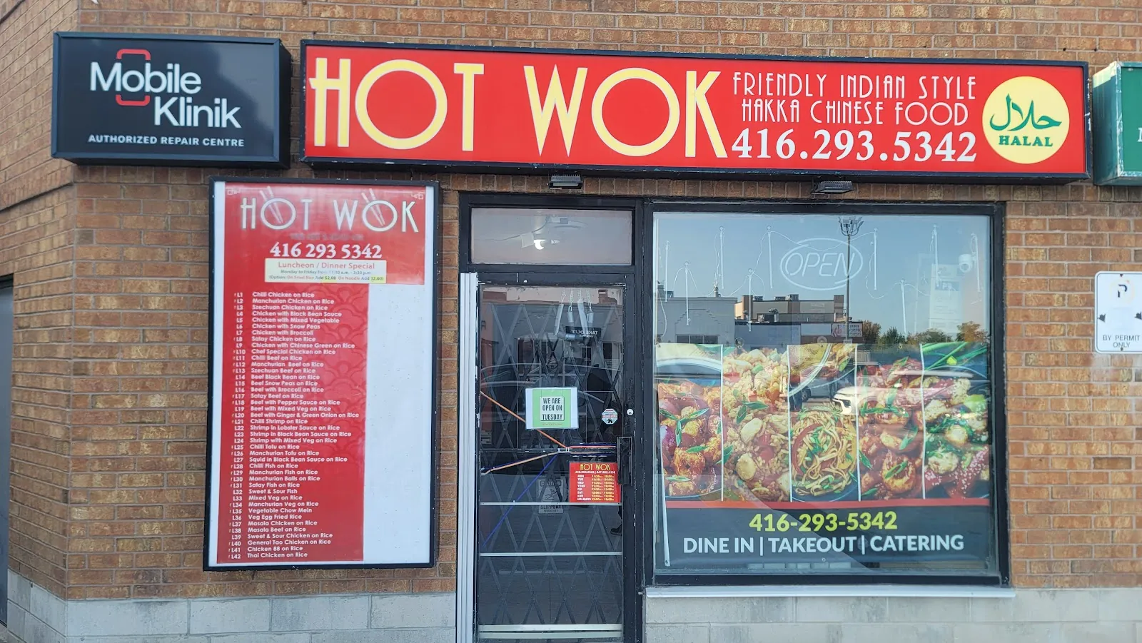 Hot Wok Restaurant, chinese kitchen at 7 Progress Avenue in Scarborough, Toronto