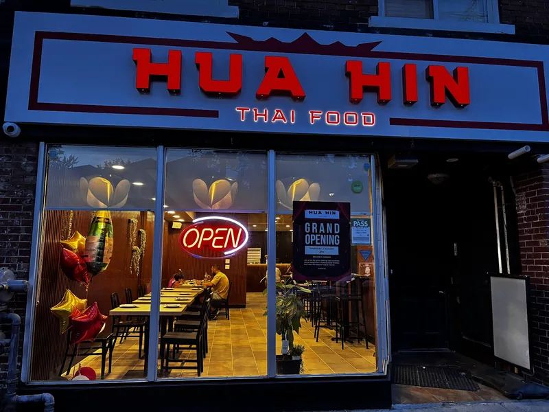 Hua Hin Thai Food, thai kitchen at 383 Jane Street in Old Toronto, Toronto