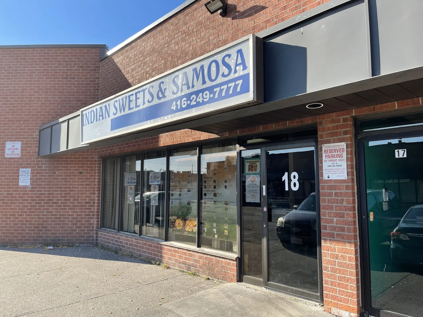 Indian Sweets & Samosa, indian kitchen at 2011 Lawrence Avenue West in Etobicoke, Toronto